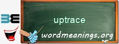 WordMeaning blackboard for uptrace